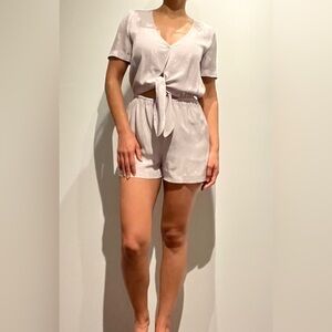 Wilfred spring vibe romper.